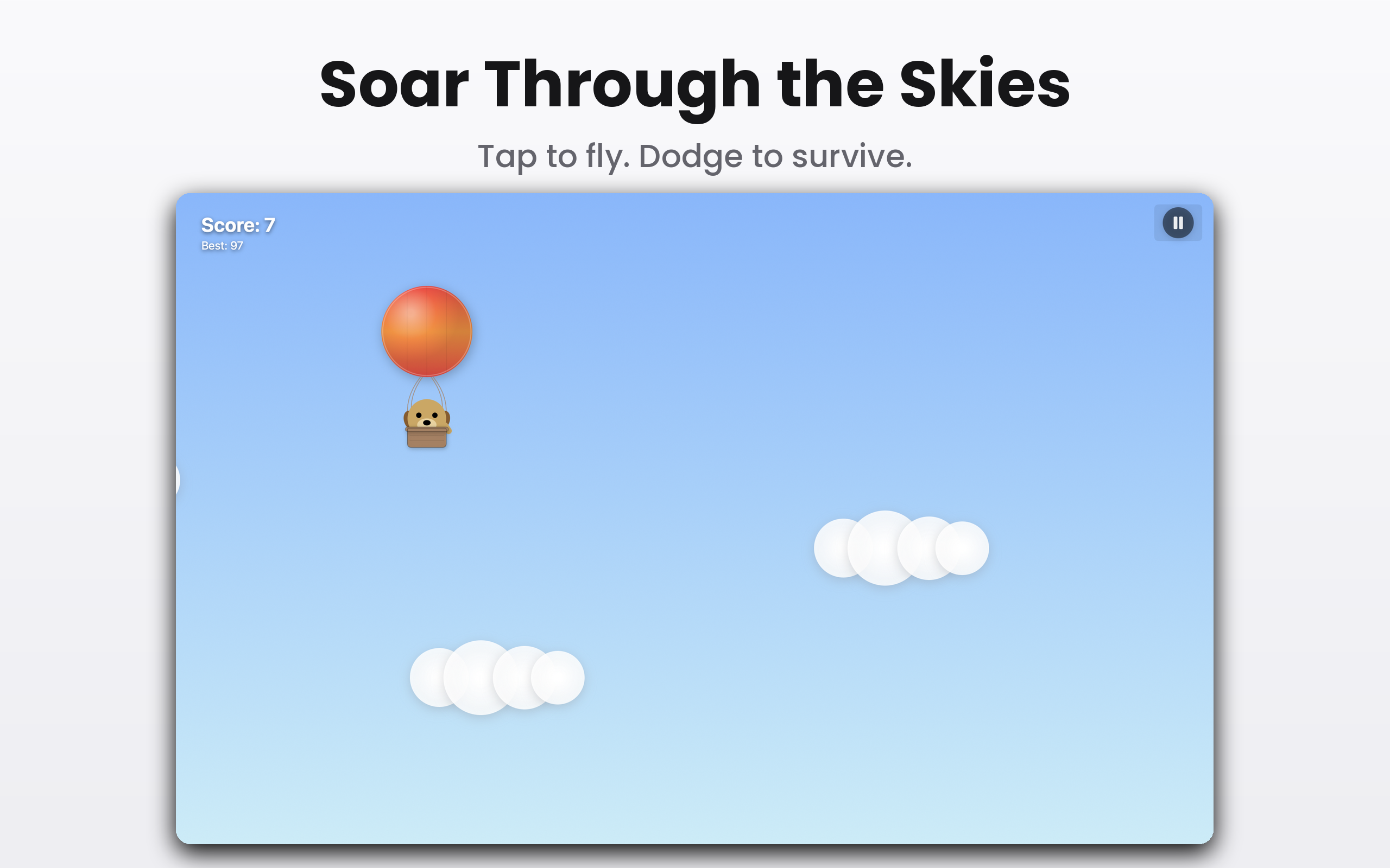 Hot Air Balloon Jump screenshot 8
