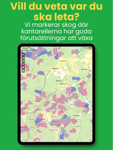 Kantarellappen iPad screenshot 2