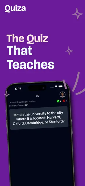 Quiza: Trivia Game screenshot 1