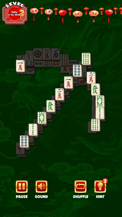 Mahjong Year Of Dragon Edition Screenshot