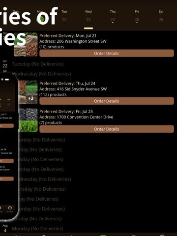 Landscape Supply iPad screenshot