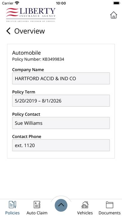Liberty Insurance Agency 24/7 Screenshot