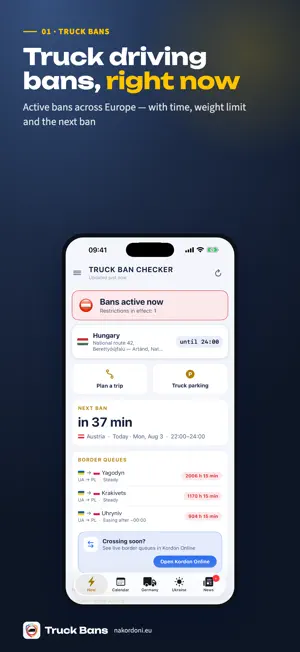 Truck Bans screenshot 1