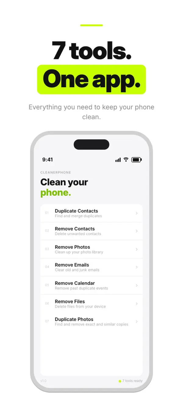 CleanerPhone: Free Up Space Screenshot 1