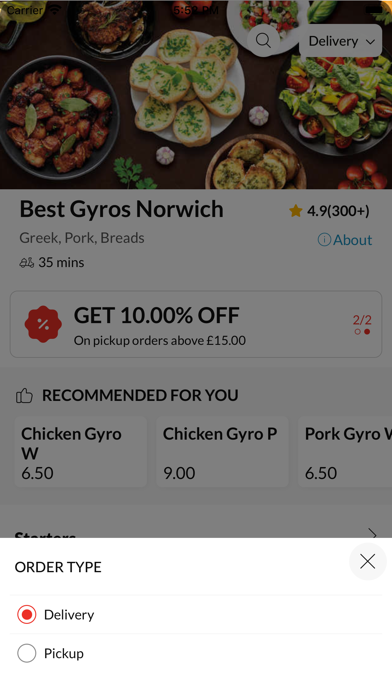 Best Gyros Norwich Screenshot