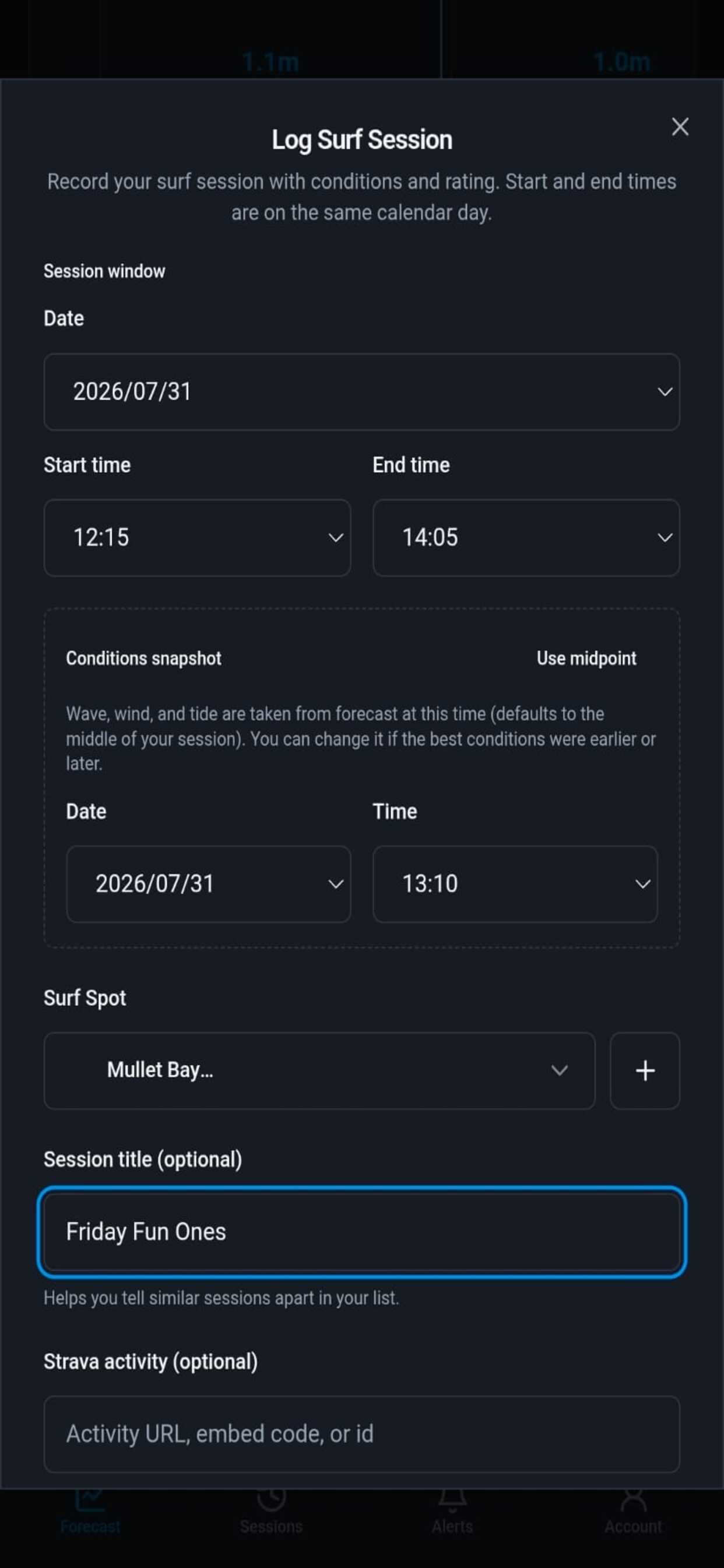 Screenshot 1 of My Surf Oracle: Surf Forecast