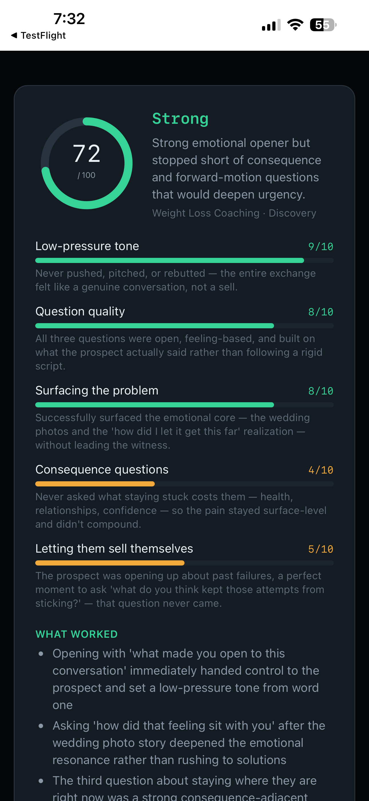 Ready Room: Sales Trainer screenshot 3