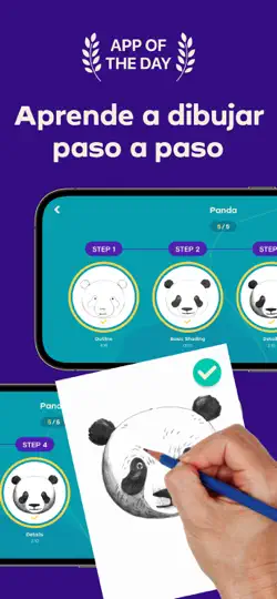 Captura de pantalla de Simply Draw: Aprende A Dibujar en iPhone 1