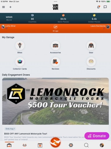 WRWR App iPad screenshot