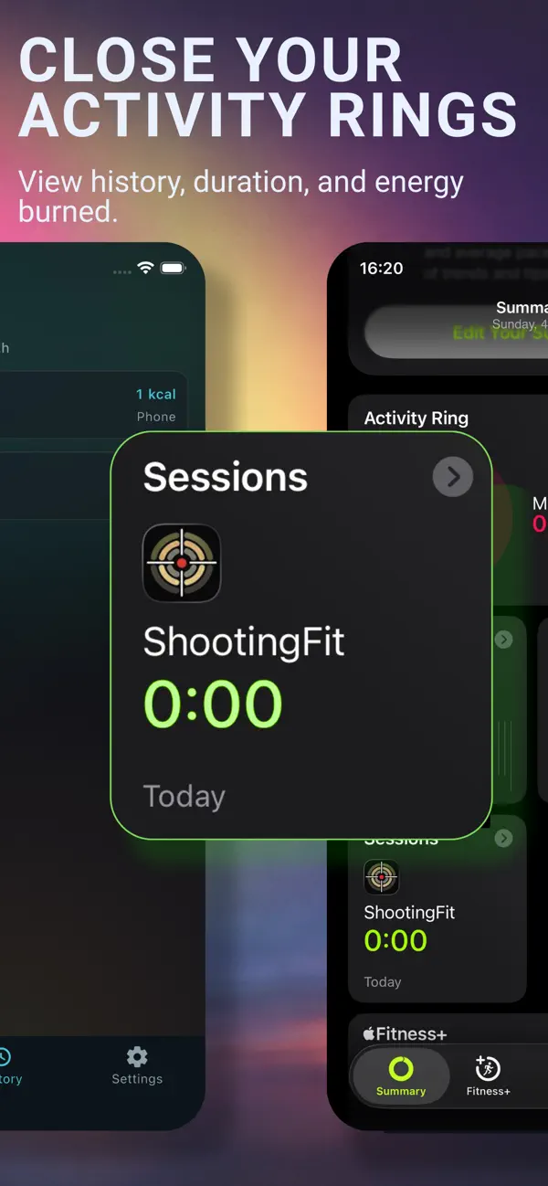 #5. ShootingFit: Shot timer (iOS) Ved: Pavel Mitskovich