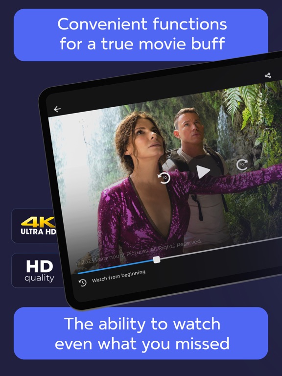 Kyivstar TV - movies & series iPad screenshot 4 - Entertainment app