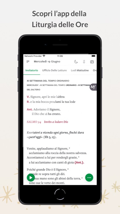 CEI - LITURGIA DELLE ORE