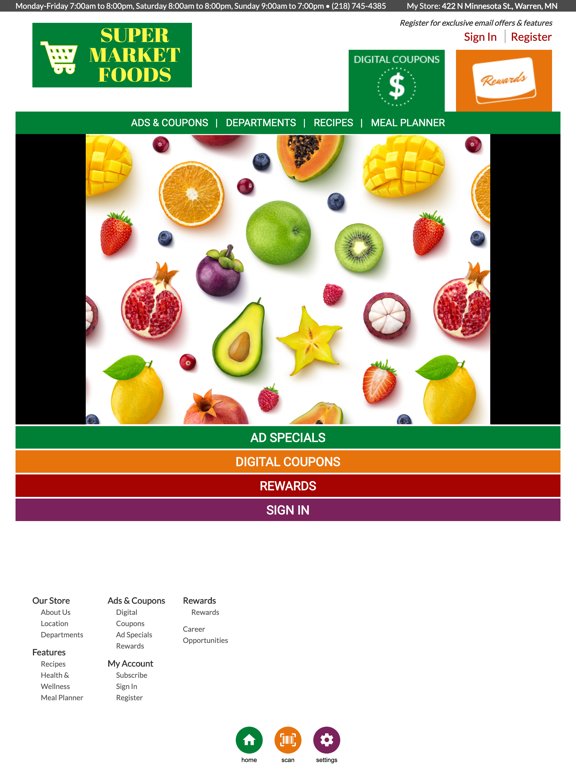 Supermarket Foods