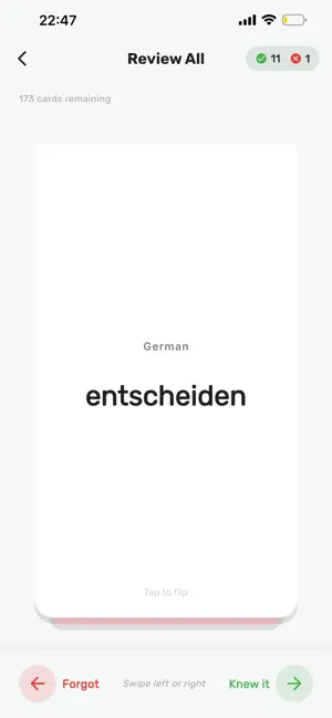 Mein Wortschatz auf Deutsch screenshot 2