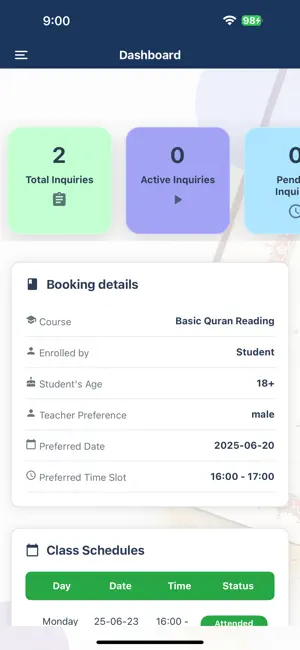 Online Quran Tuition screenshot 2