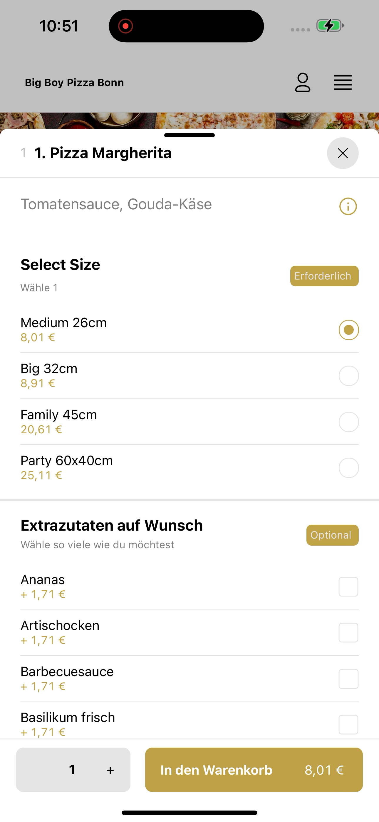 Big Boy Pizza Bonn screenshot 7