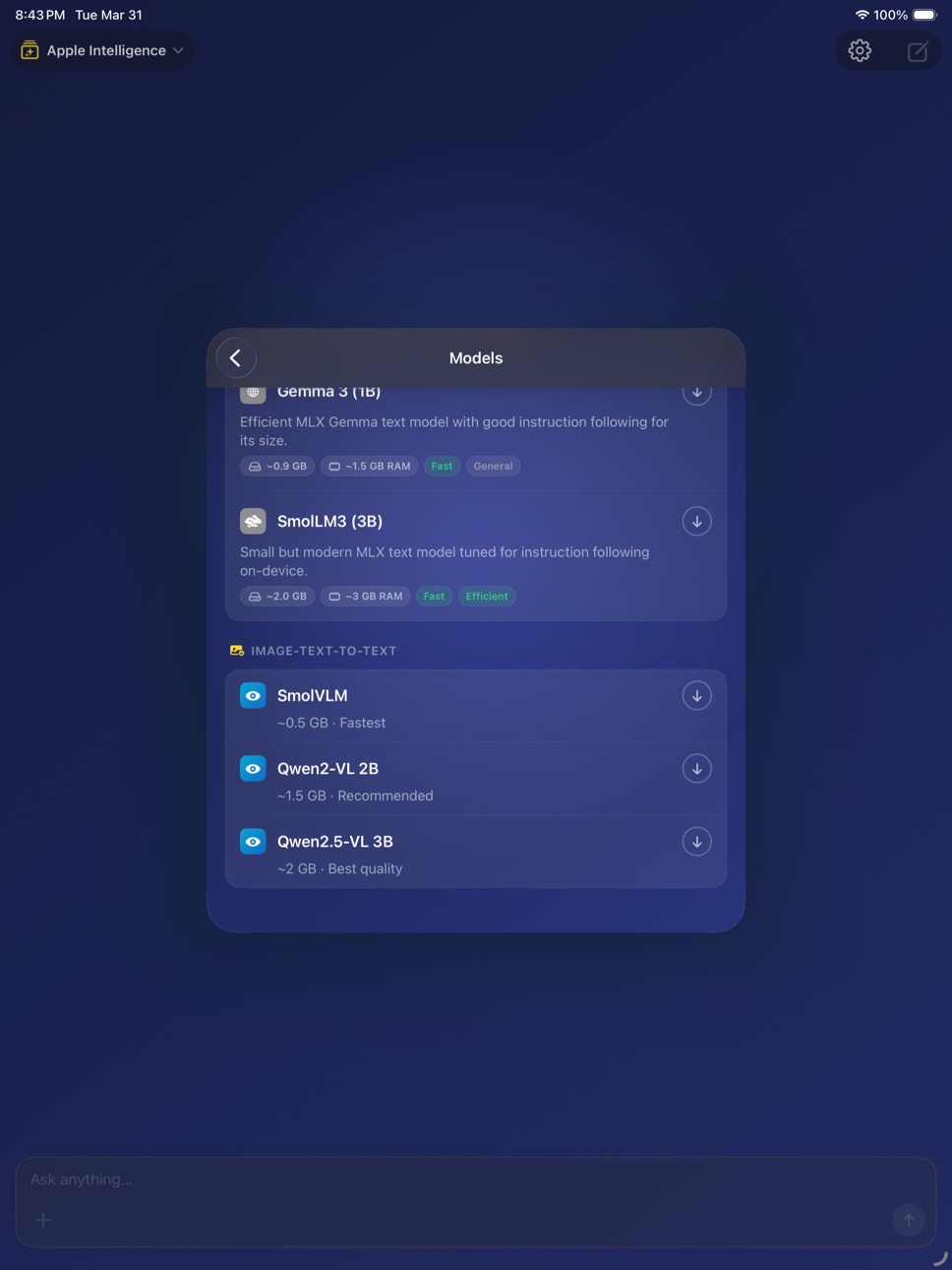 iPad screenshot
