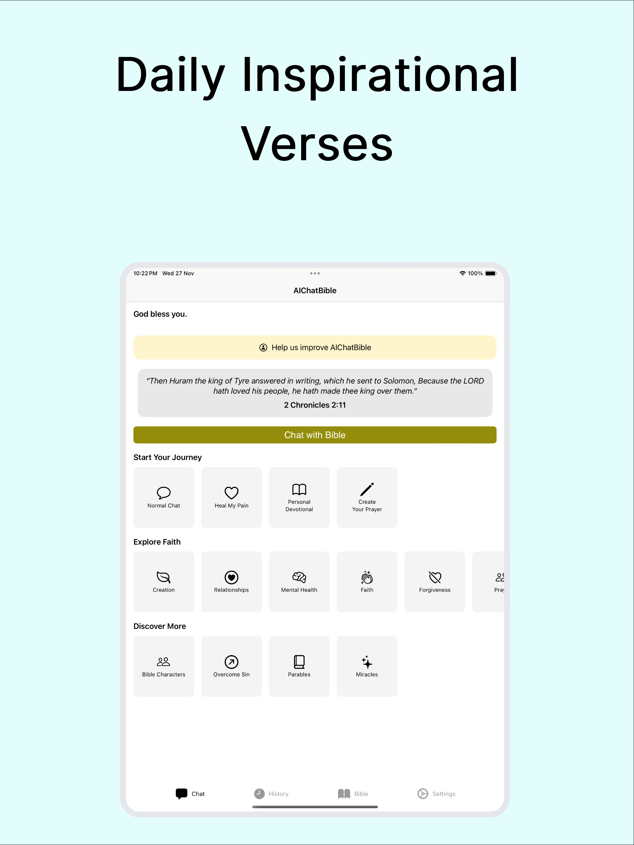 Bible Daily Verse AI Chat screenshot 4