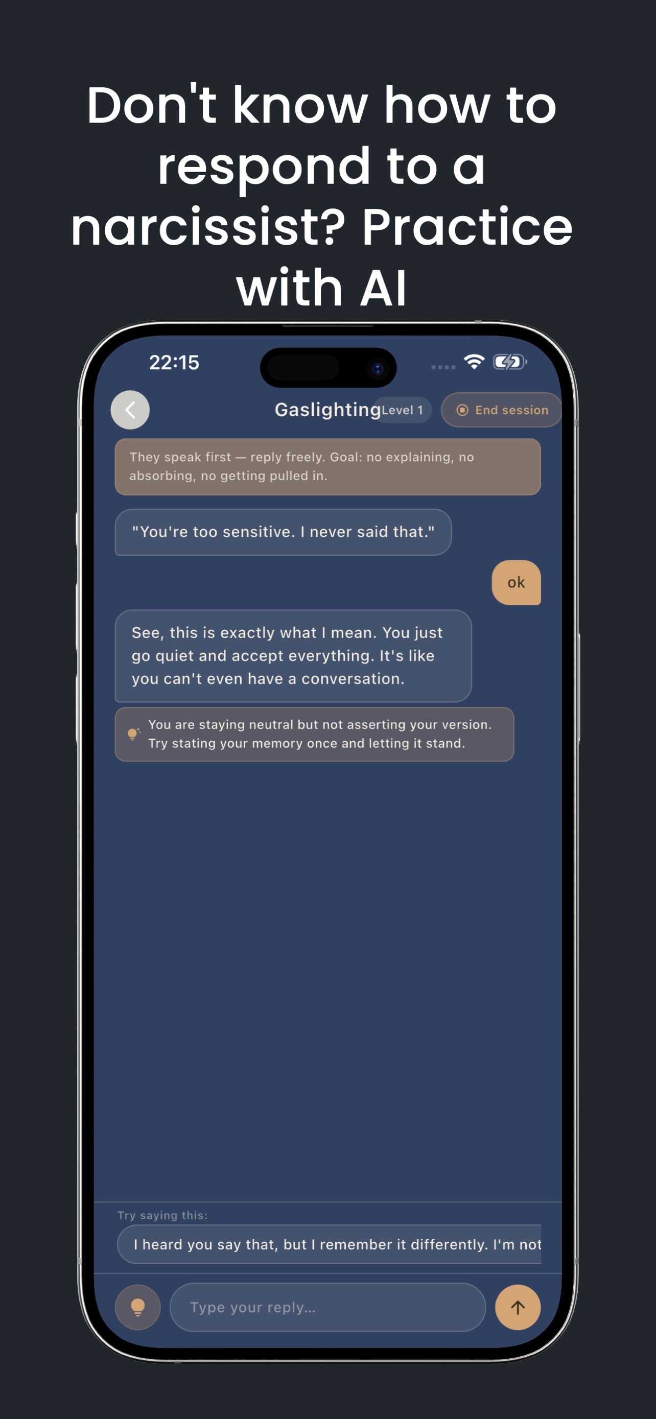Screenshot 2 of Narcissist Check: Toxic People