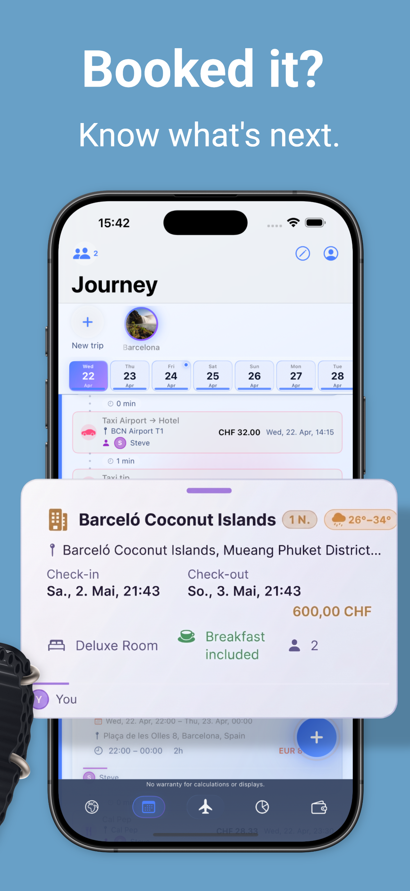 Trip Planner - Travelize screenshot 2