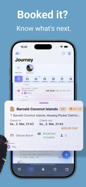 Trip Planner - Travelize screenshot 2