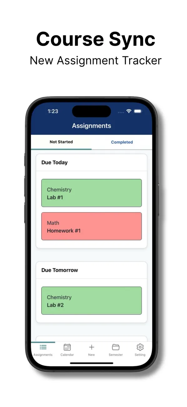 #1. Course Sync (iOS) Ved: CourseSync LLC