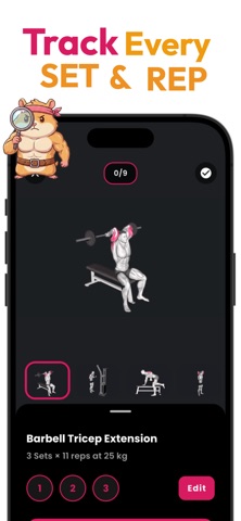 Fitness Planner Gym・FitAI screenshot