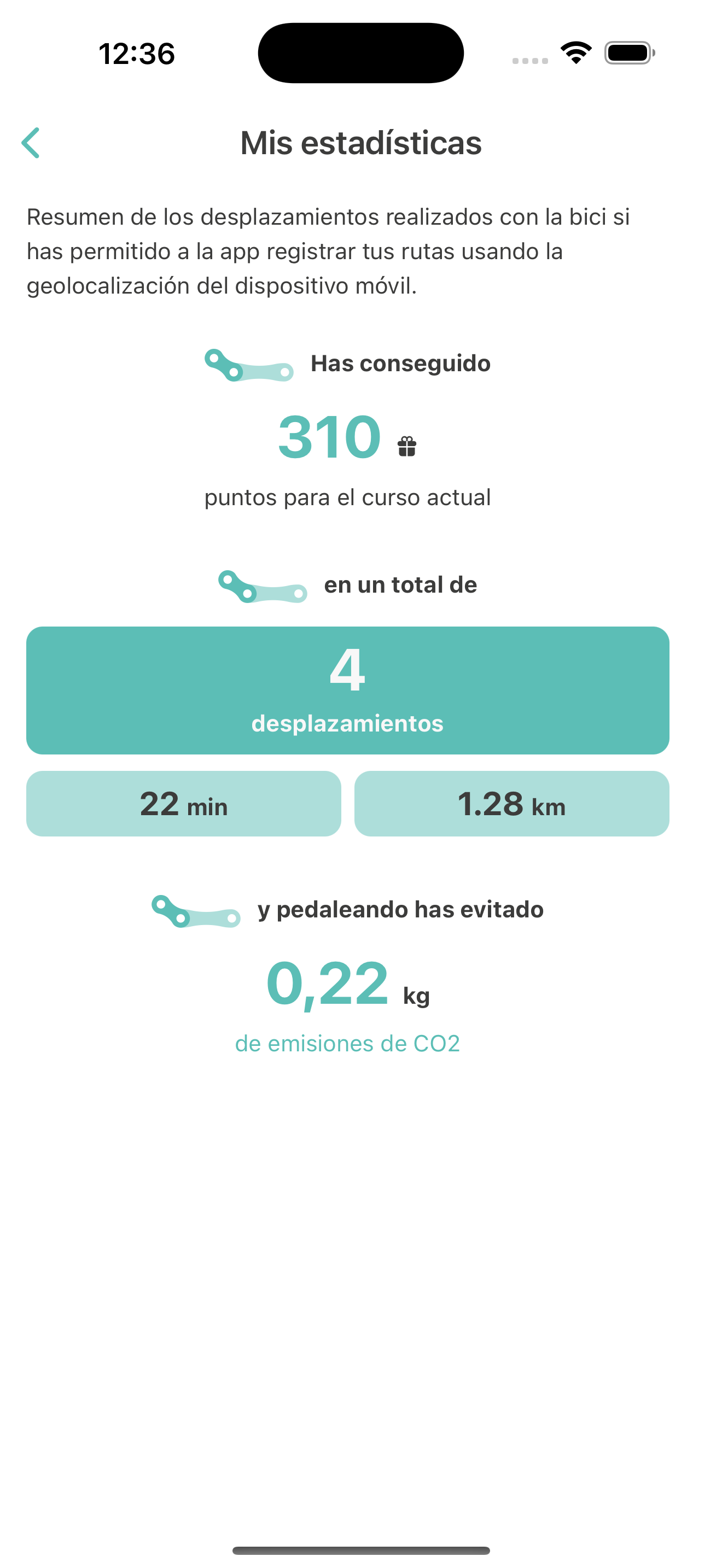 BiciUnizar screenshot 5