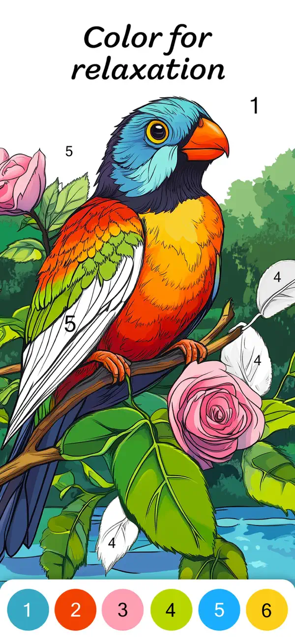 #3. Color by Numbers for Adults (iOS) 由: Veraxen Ltd