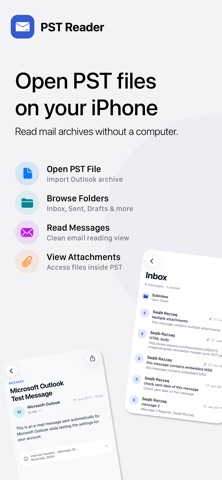 PST Reader Screenshot 1 of 5