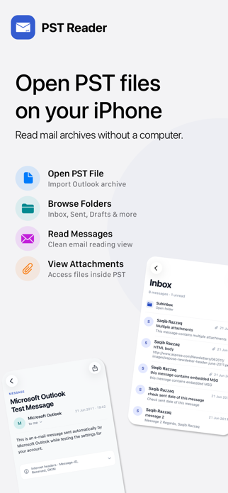PST Reader Screenshot 1 of 5