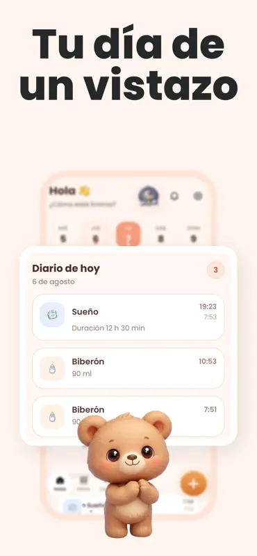 Bébou: Diario del Bebé screenshot 2 of 6