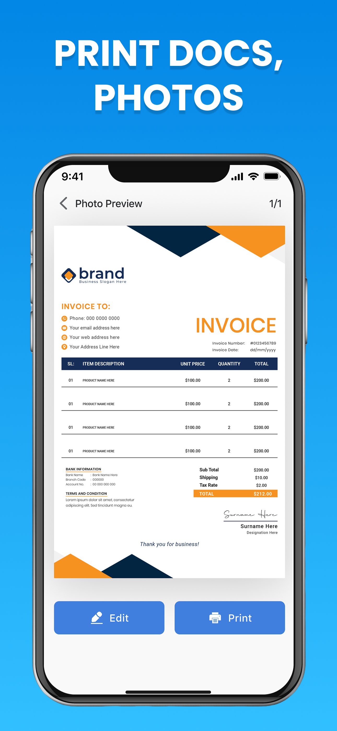 Mobile Print:Scanner & Printer screenshot 3