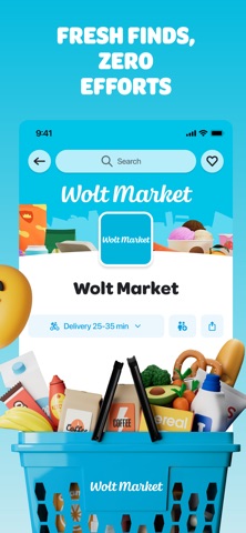 Wolt Delivery: Food and more App Store preview screenshot 7