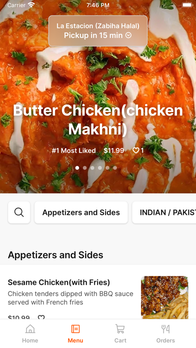 La Estacion To Go iPhone screenshot 2 - Food & Drink app