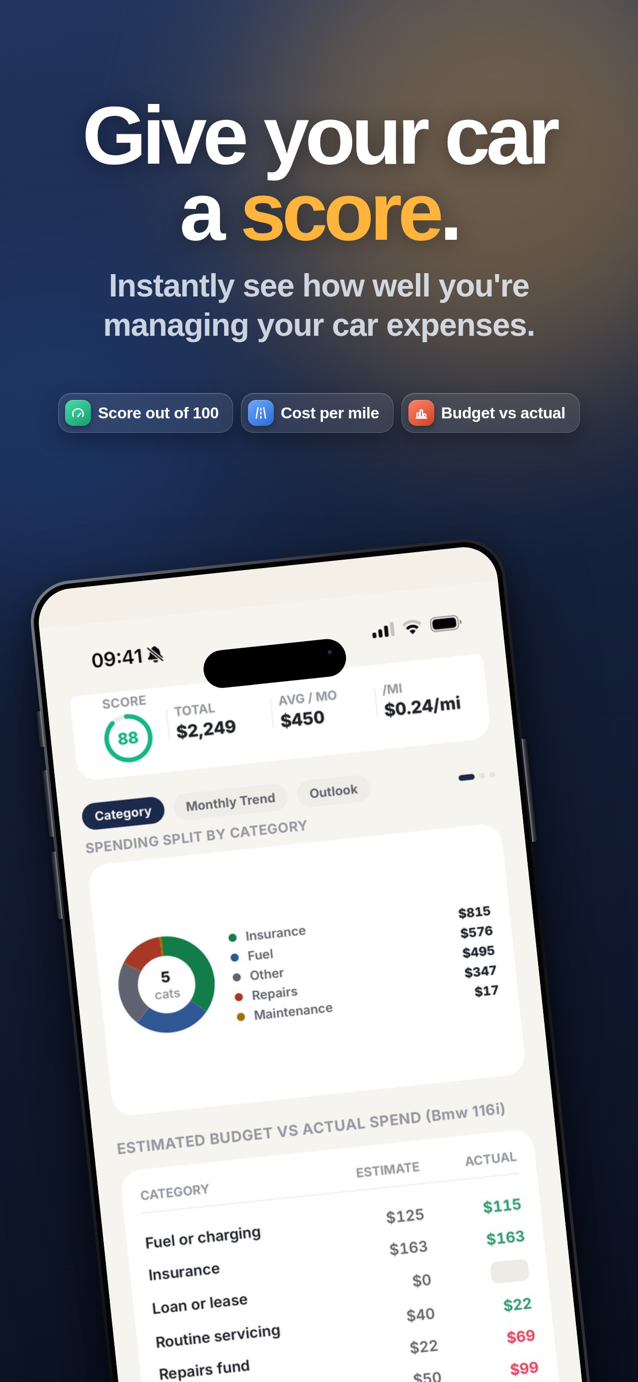 DriveBudget - Car Cost Tracker screenshot 5