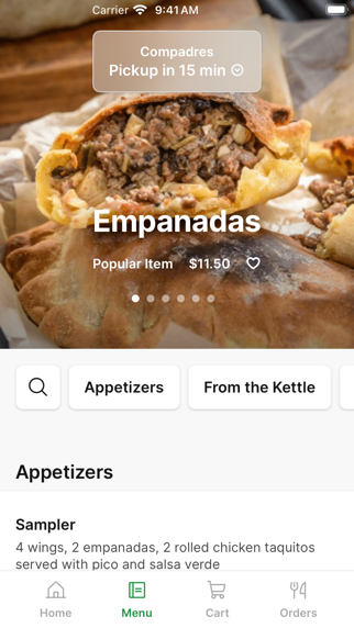 App screenshot