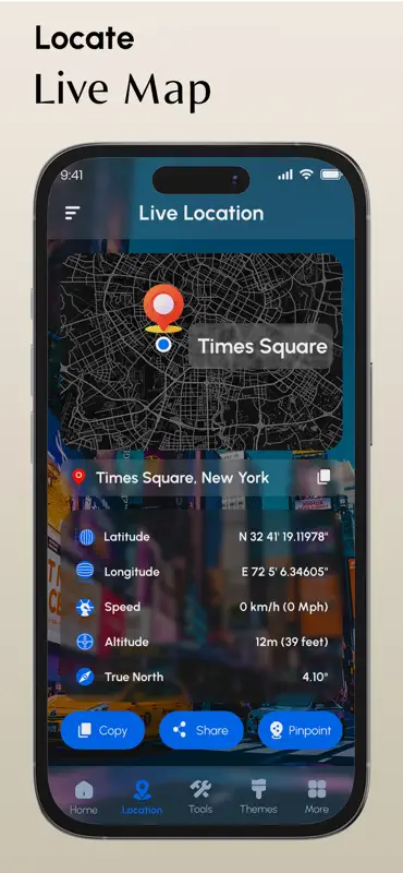 Compass & Location Tracker screenshot 3 of 8