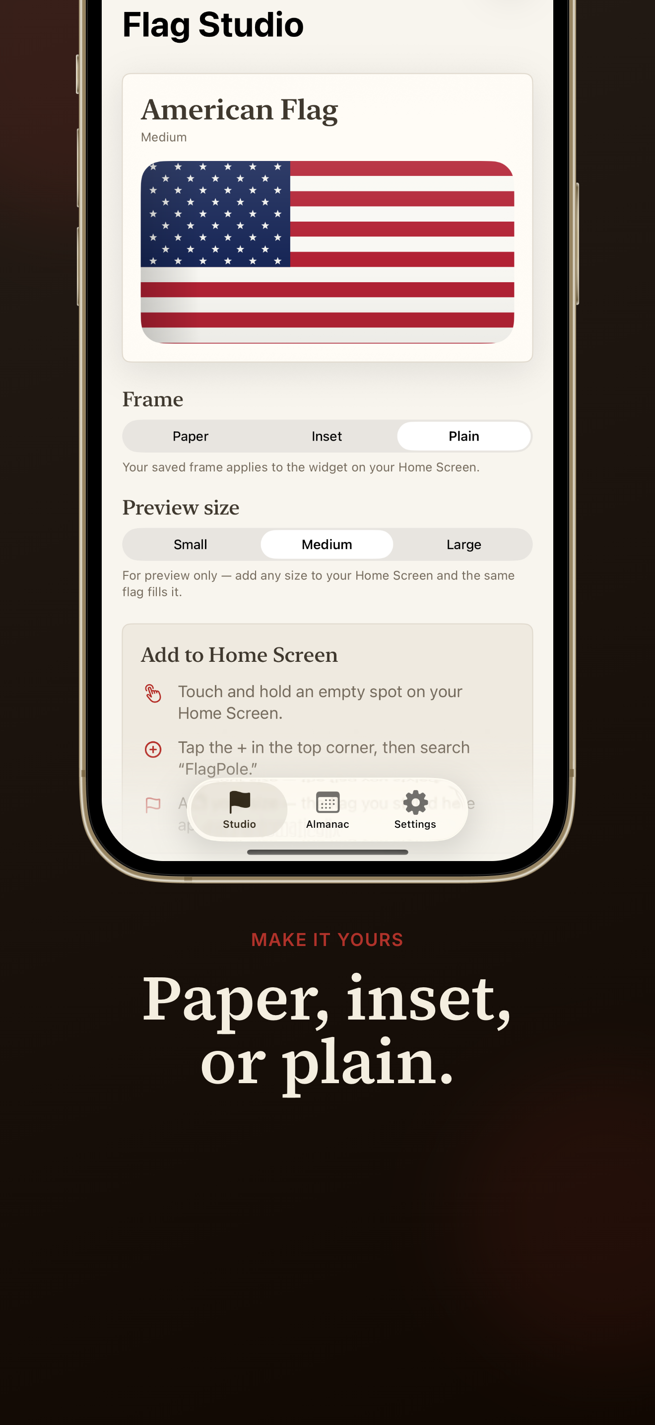 FlagPole: American Flag Widget screenshot 5