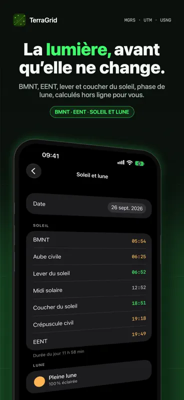TerraGrid: GPS militaire MGRS screenshot 9 of 10