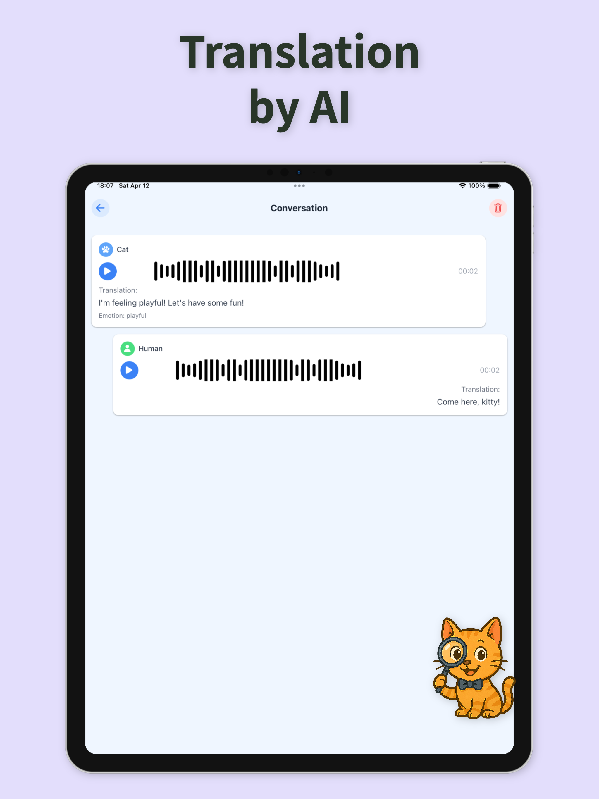 Pet Translator: Cat