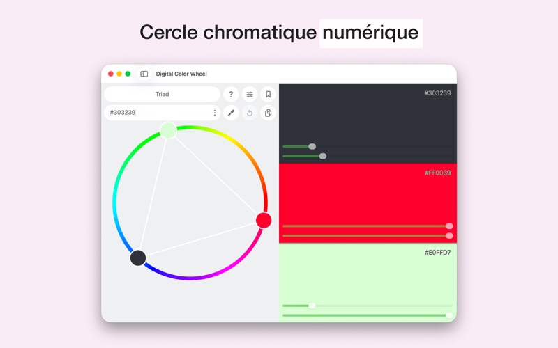 Screenshot #1 pour Color Wheel Pro