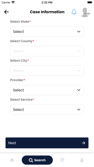 Screenshot 1 of Lawyers2Go – Find a Lawyer App