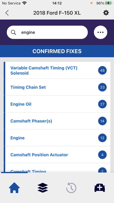 Direct-Hit Mobile by Identifix iPhone screenshot 5 - Productivity app