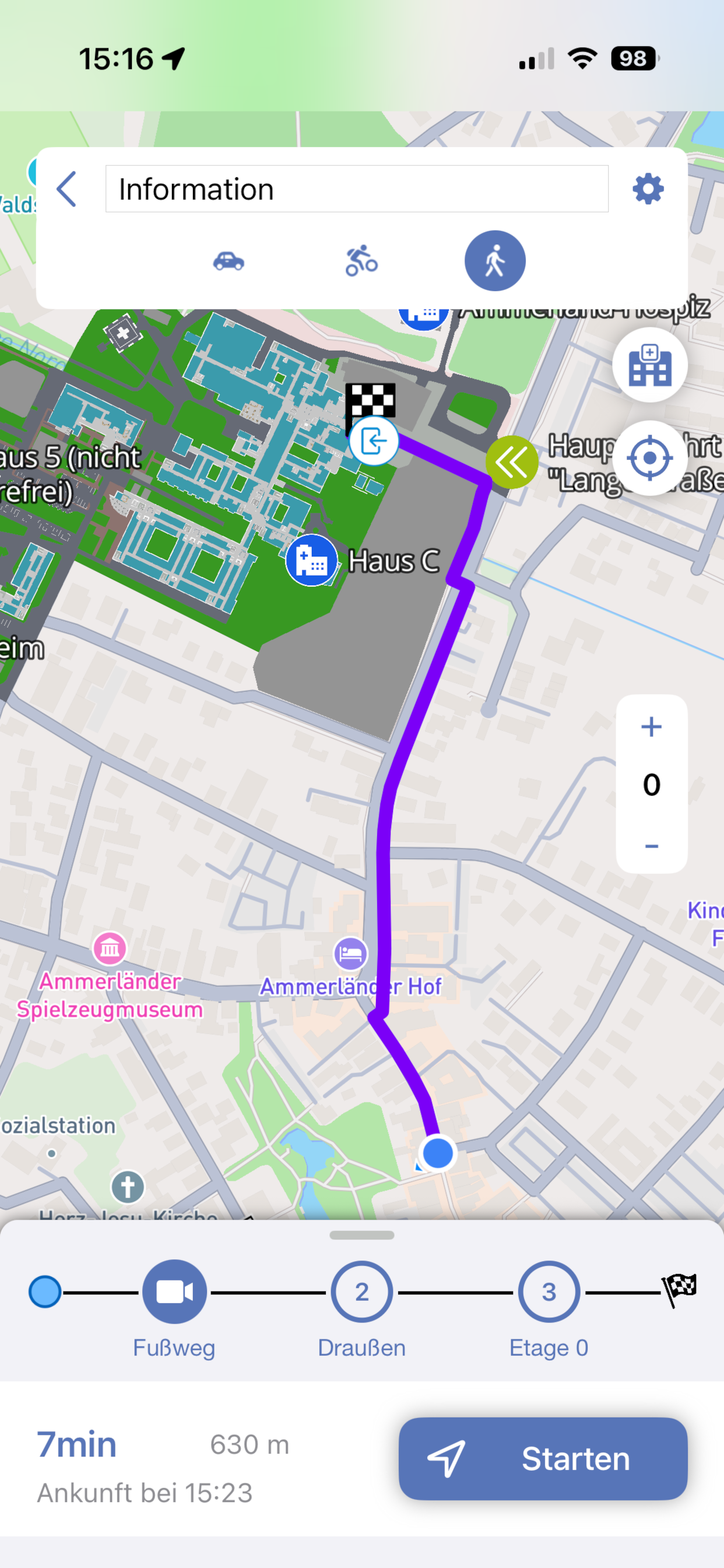 Ammerland-Klinik Navi screenshot 5