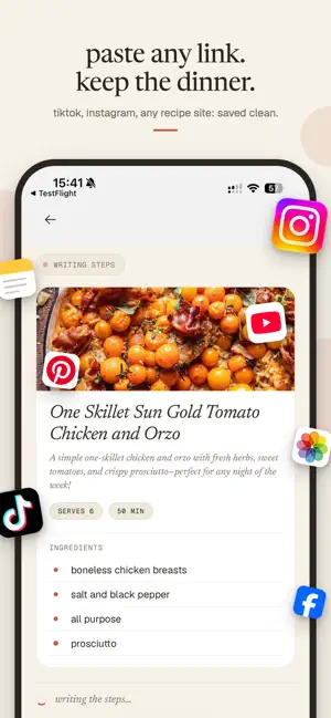 Sugo: Recipe Saver & Cookbook screenshot 2