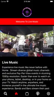 new live music iphone screenshot 1