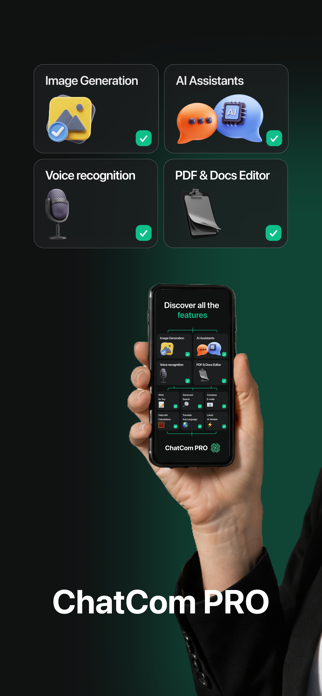 AI chat assistant: ChatCom Screenshot 1 of 6