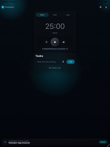 Locked In App - Pomodori iPad screenshot