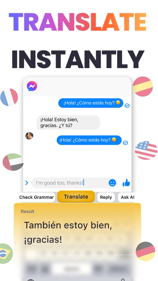 #5. AI Keyboard: KeyAI (iOS) 来自: Saad Belfqih